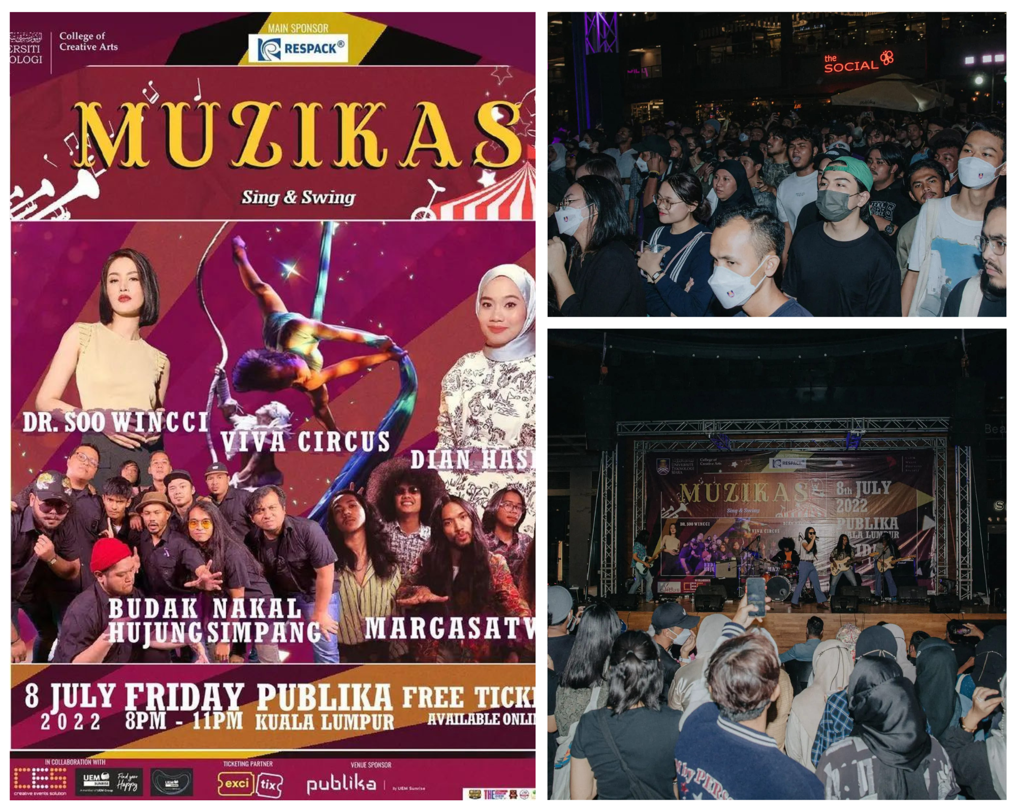 “Muzikas 2022”: An innovative music circus showcase by UiTM music business students